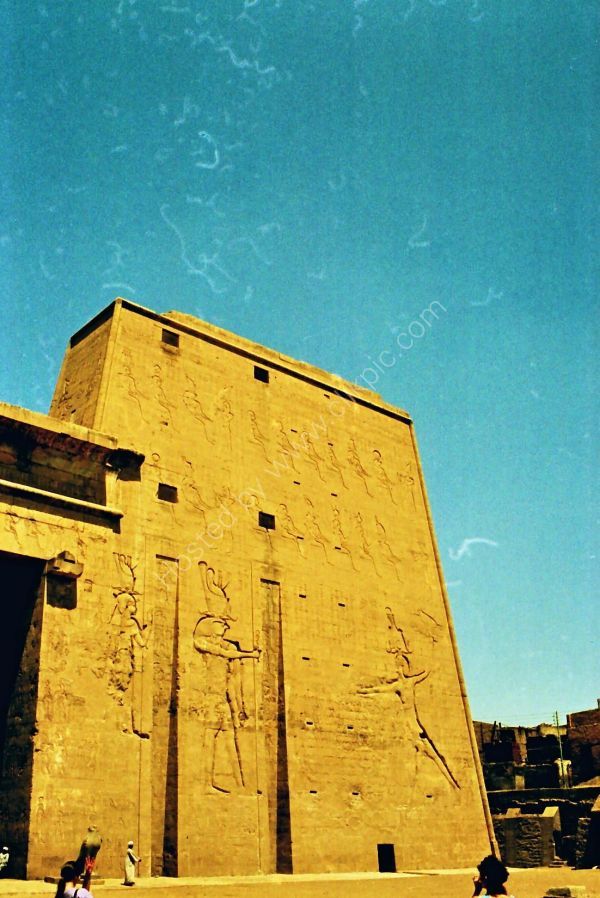 Right Pylon of Entrance, Edfu